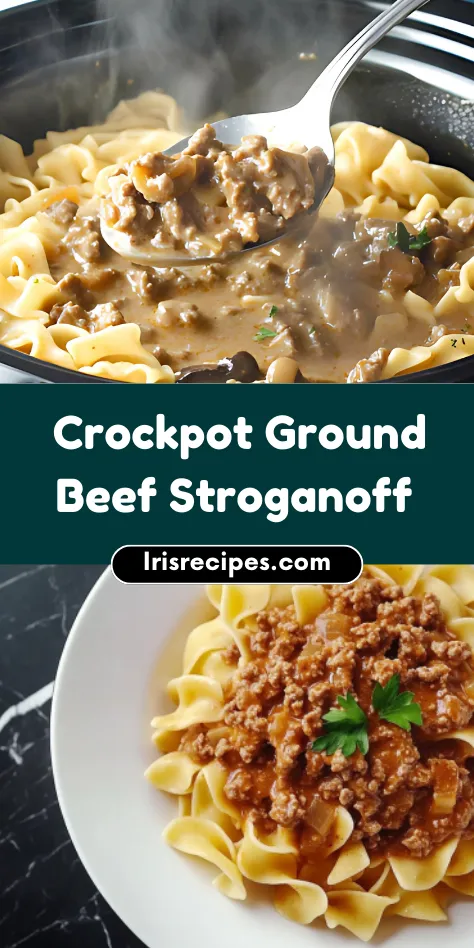 Delicious Crockpot Ground Beef Stroganoff Recipe