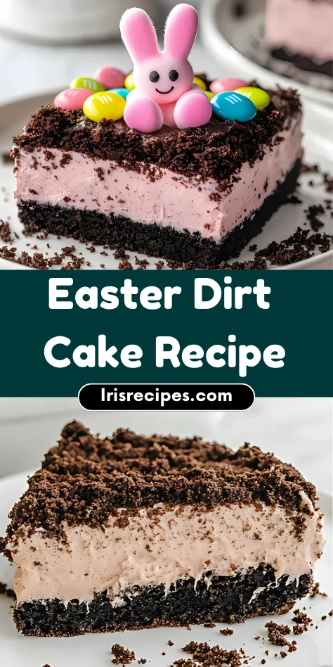 Easter Dirt Cake Recipe Cute & Easy No-Bake Dessert