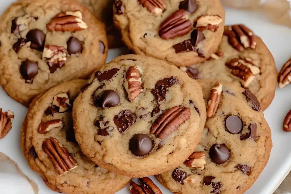 Easy Chocolate Chip Pecan Cookies