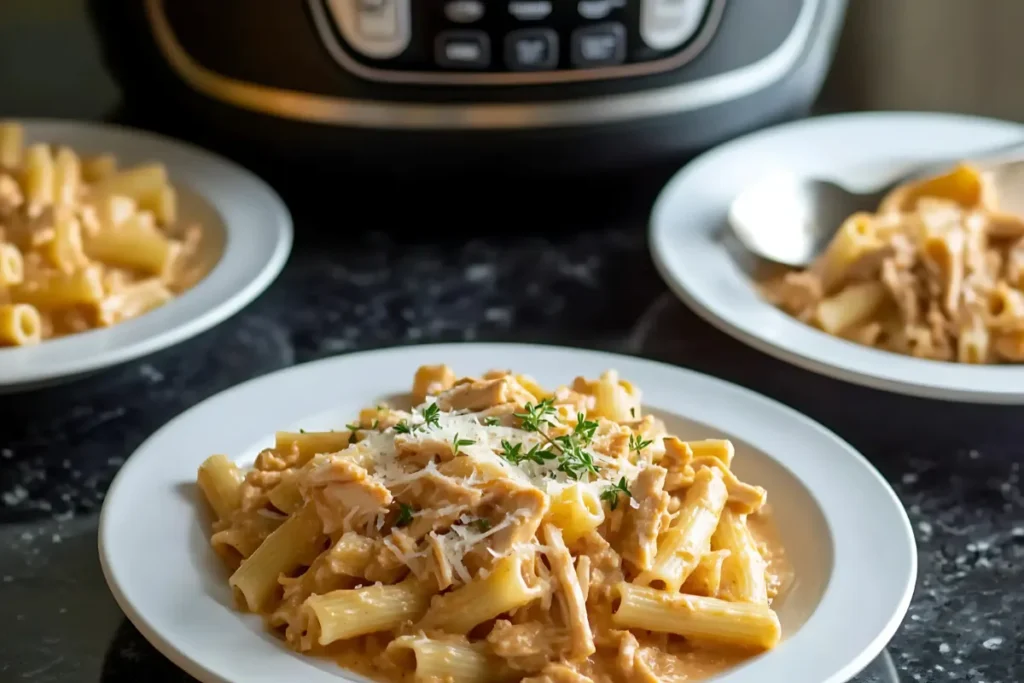 Easy Creamy Italian Chicken Pasta