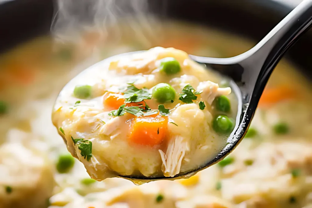 Easy Crockpot Chicken and Dumplings Recipe