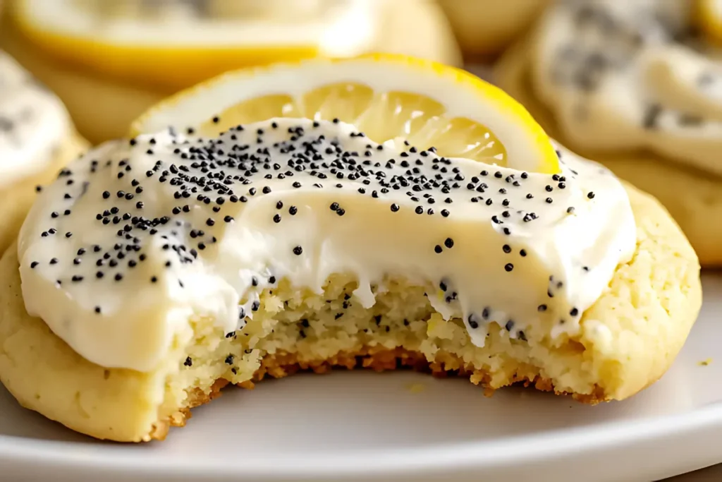 Easy Lemon Poppy Seed Cheesecake Cookies Recipe