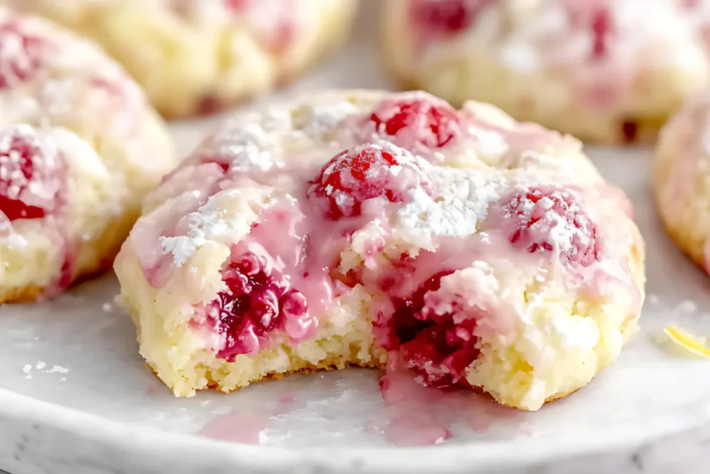 Easy Lemon Raspberry Cookies Recipes