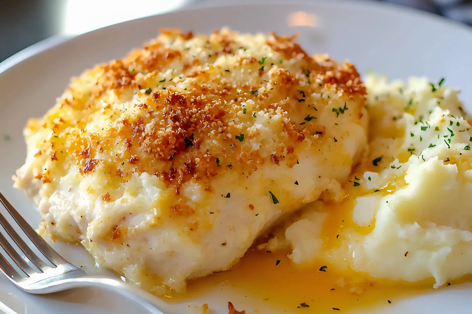 Easy Longhorn Steakhouse Parmesan Crusted Chicken