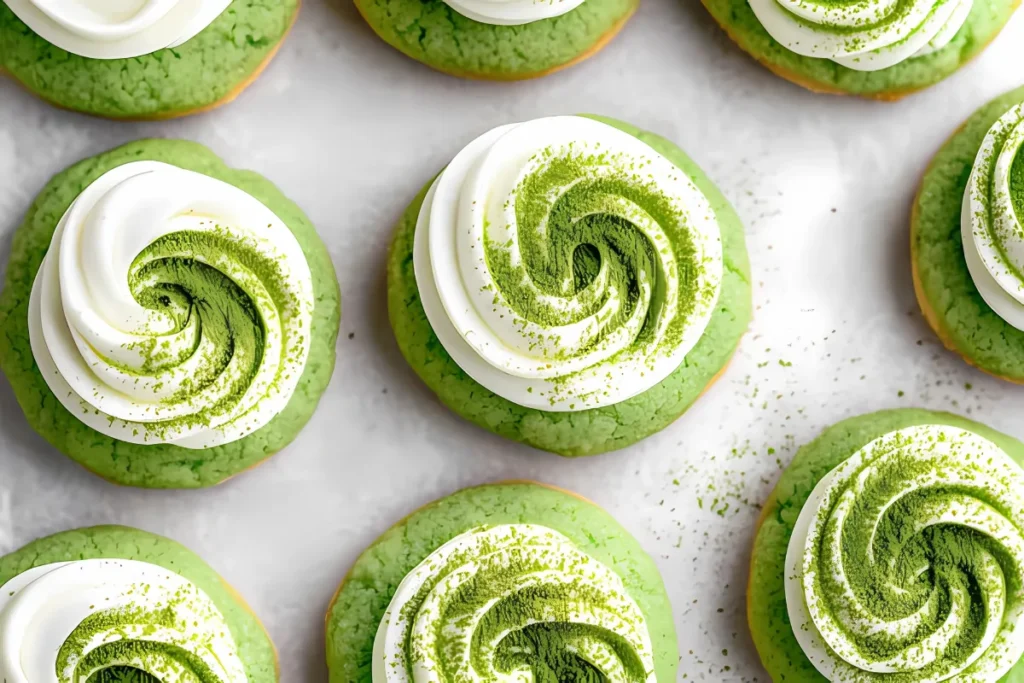 Easy Matcha Latte Cookies