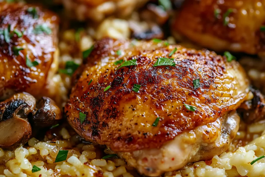 Easy Oven Baked Chicken And Rice Recipe