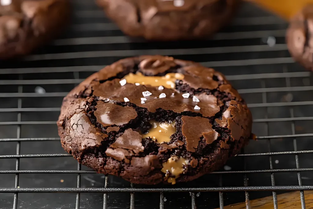 Easy Peanut Butter Filled Brownie Cookies