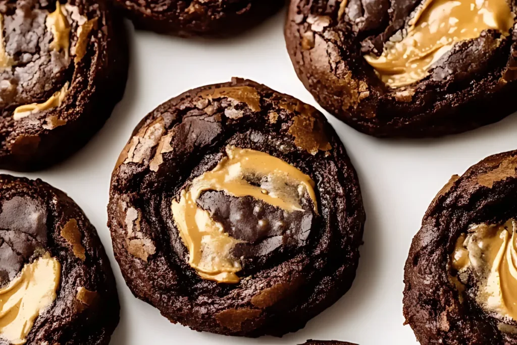 Easy Peanut Butter Filled Brownie Cookies Recipe