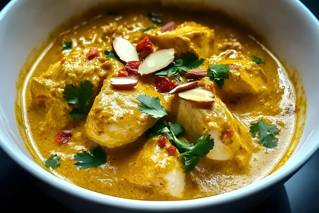 Easy Slow Cooker Chicken Korma