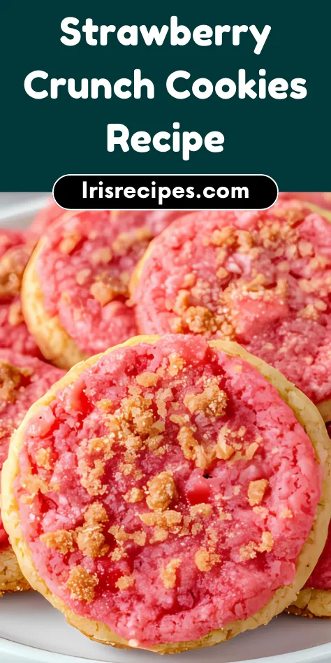 Easy Strawberry Crunch Cookies Recipes