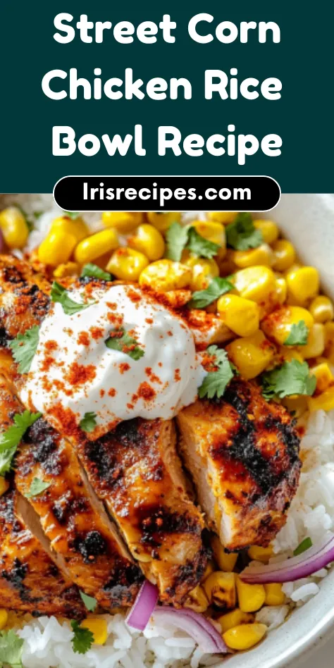 Easy Street Corn Chicken Rice Bowl Quick & Delicious