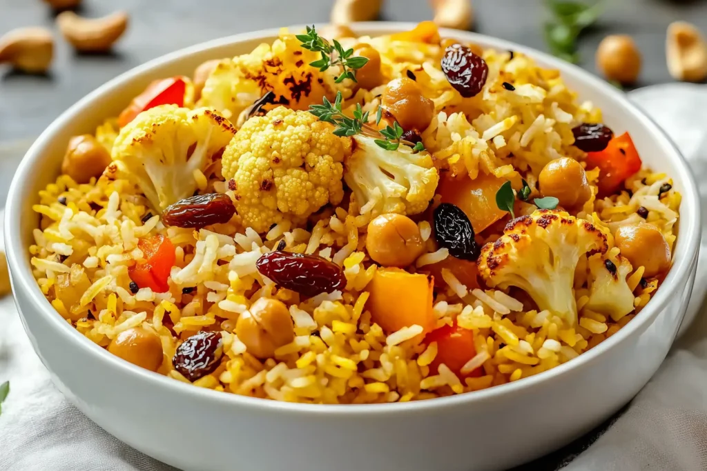 Easy Vegan Biryani