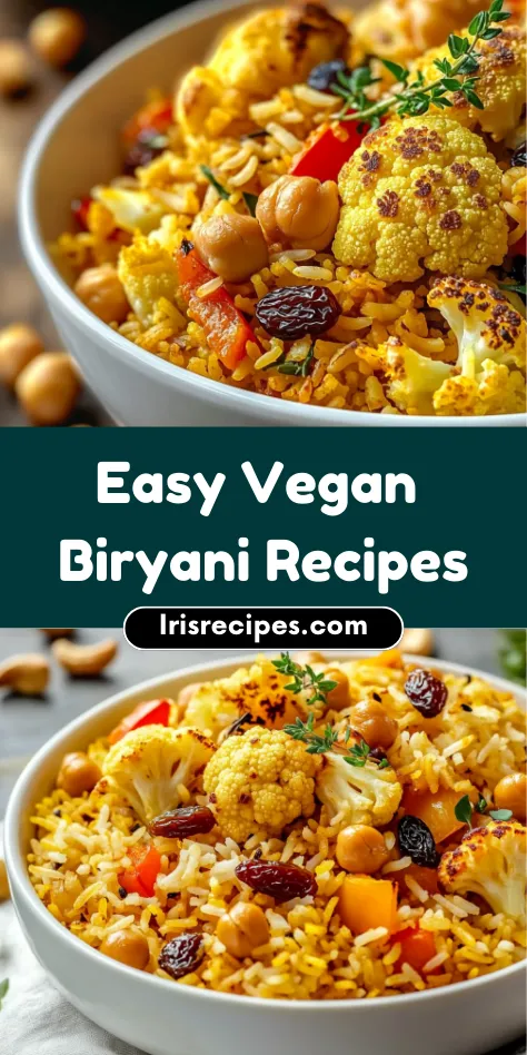 Easy Vegan Biryani & Comforting Recipes