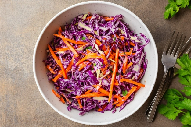 For the Cabbage-Carrot Slaw