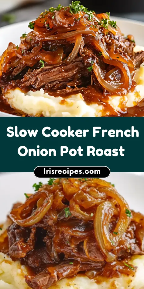 French Onion Pot Roast Tender, Savory Delicious