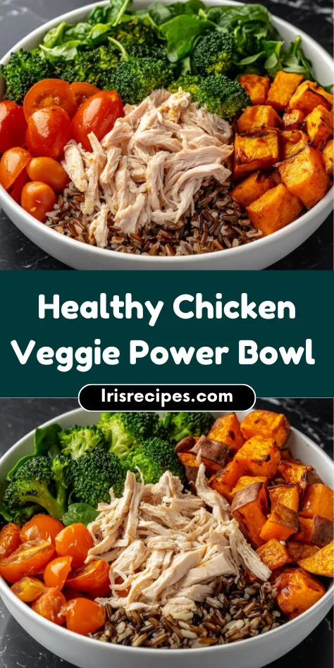 Healthy Chicken & Veggie Power Bowls Recipes