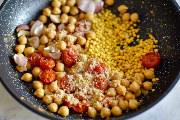 How to Easy Make Harissa Chickpea