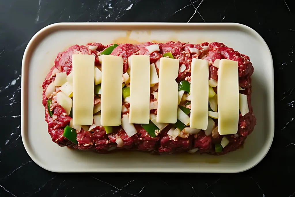 How to Make Easy Philly Cheesesteak Meatloaf