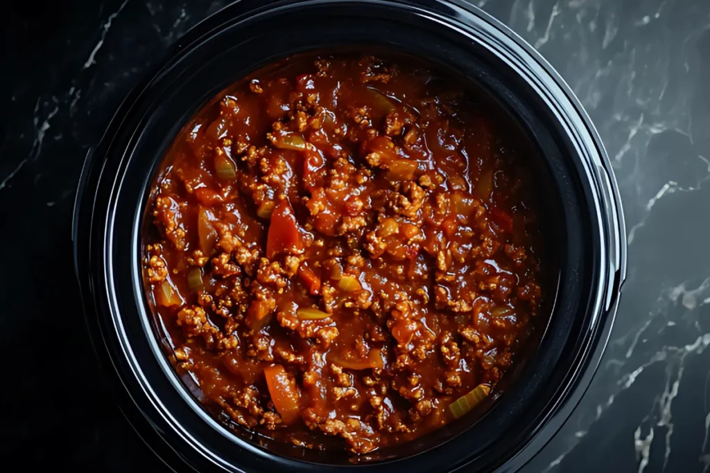 How to Make Slow Cooker Sloppy Joes