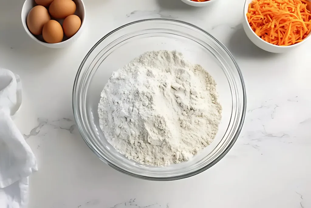 Ingredients For Carrot Cake Cookies with Cream Cheese