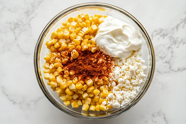 Ingredients For Street Corn Chicken Rice Bowl Recipe