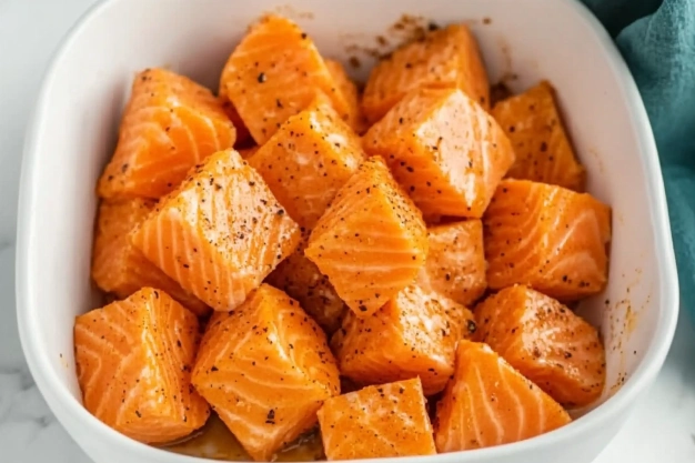 Ingredients You’ll Need For Honey Garlic Salmon Bites