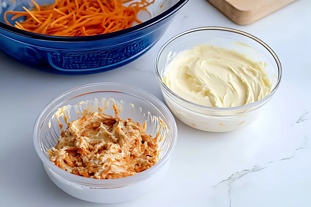 Ingredients for Carrot Cake Bars