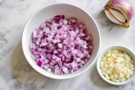 Ingredients for Creamy Harissa Chickpeas