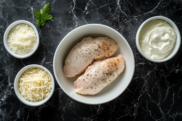 Ingredients for Melt in Your Mouth Chicken Recipe