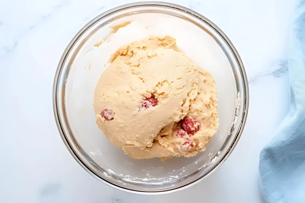 Ingredients for easy Irresistible Strawberry Sugar Cookies