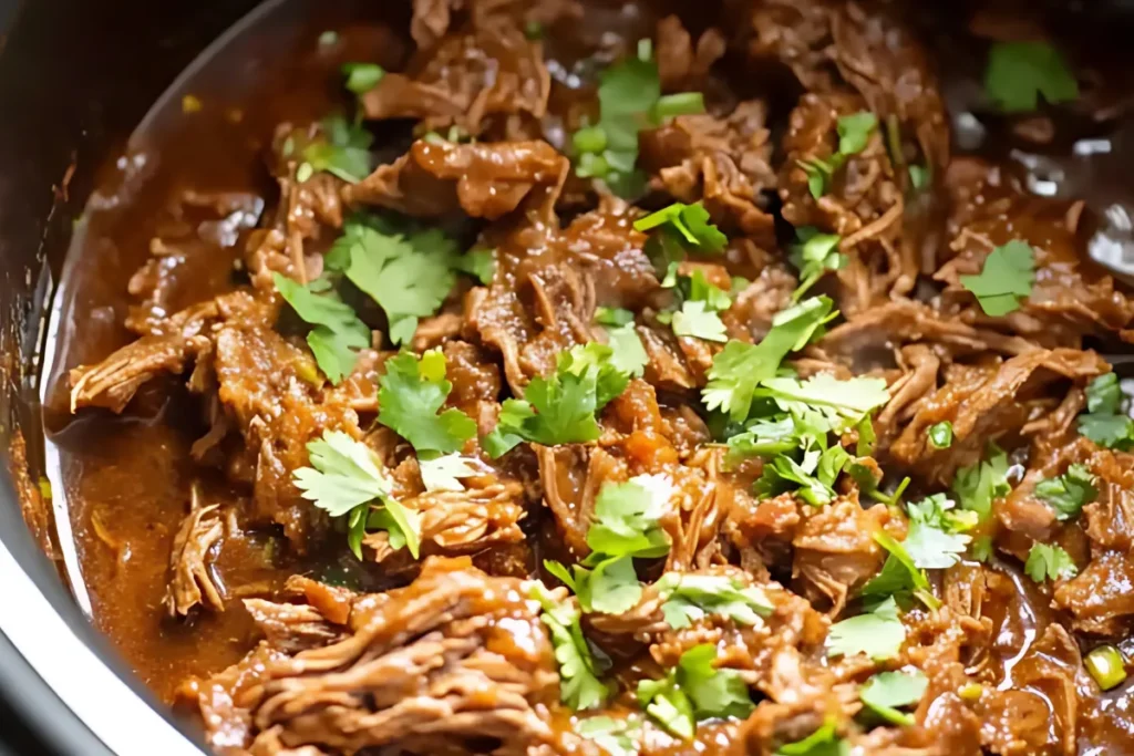 Instructions the Mexican Shredded Beef Recipe