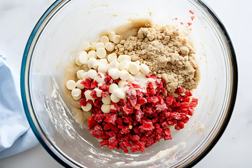 Key Ingredients For Strawberry Milk Tea Cookies