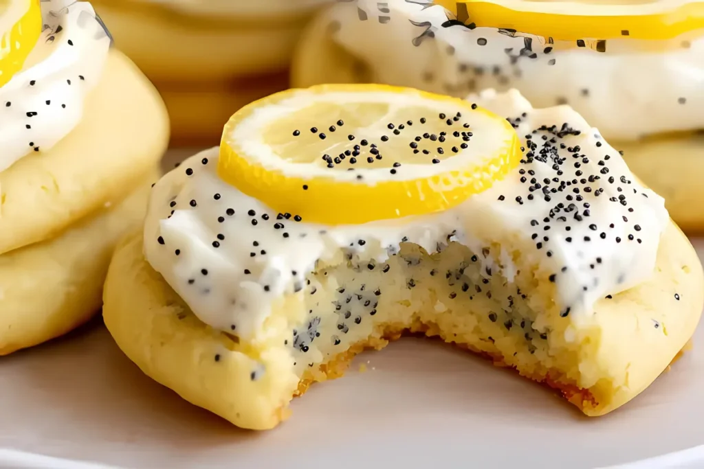 Lemon Poppy Seed Cheesecake Cookies Recipe