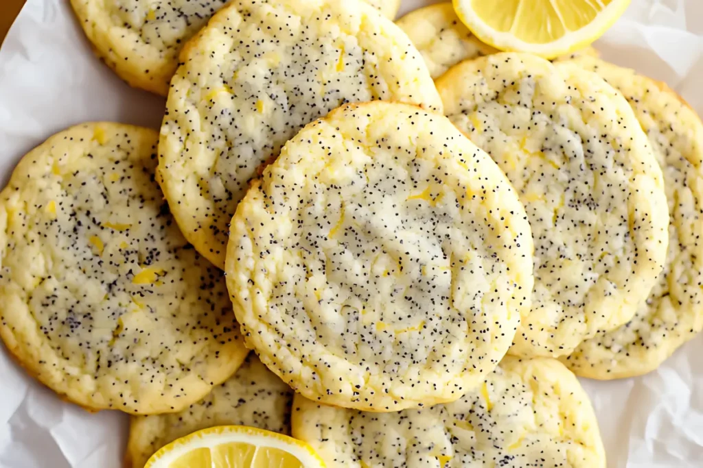 Lemon and Poppy Seed Cookies Step-By-Step