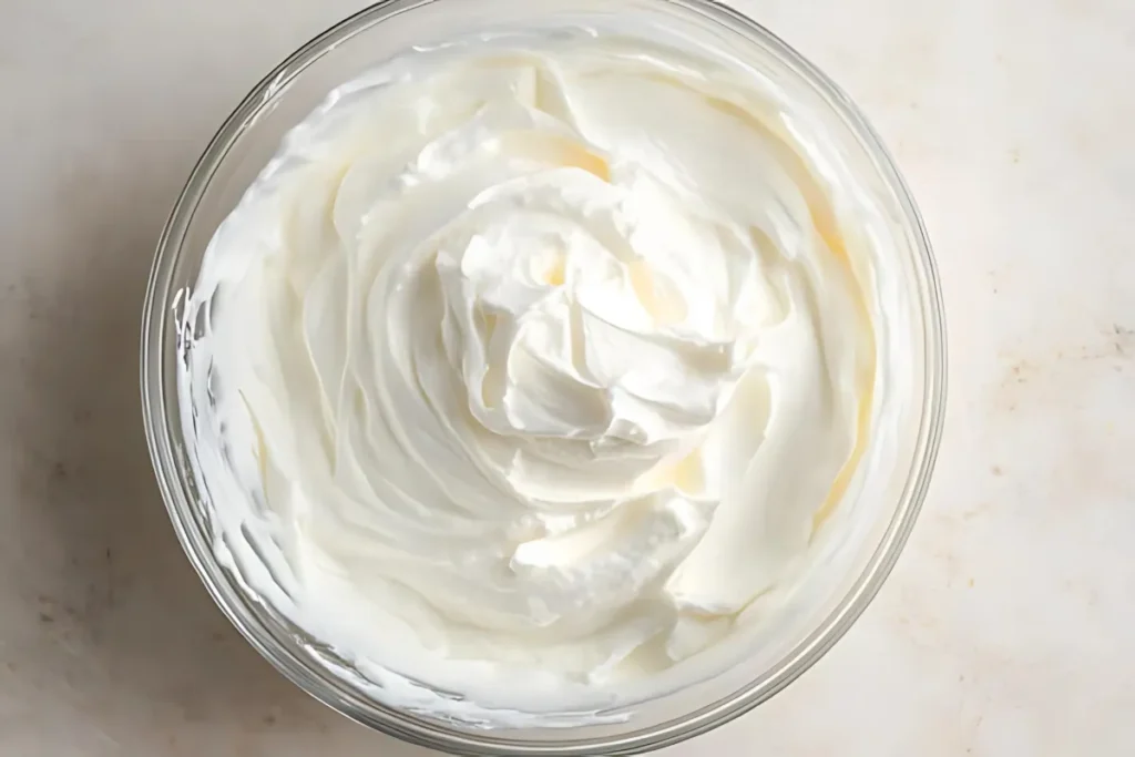 Making the Mascarpone Cream For Matcha Latte Cookies