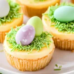 Mini Easter Cheesecakes With Cadbury Eggs