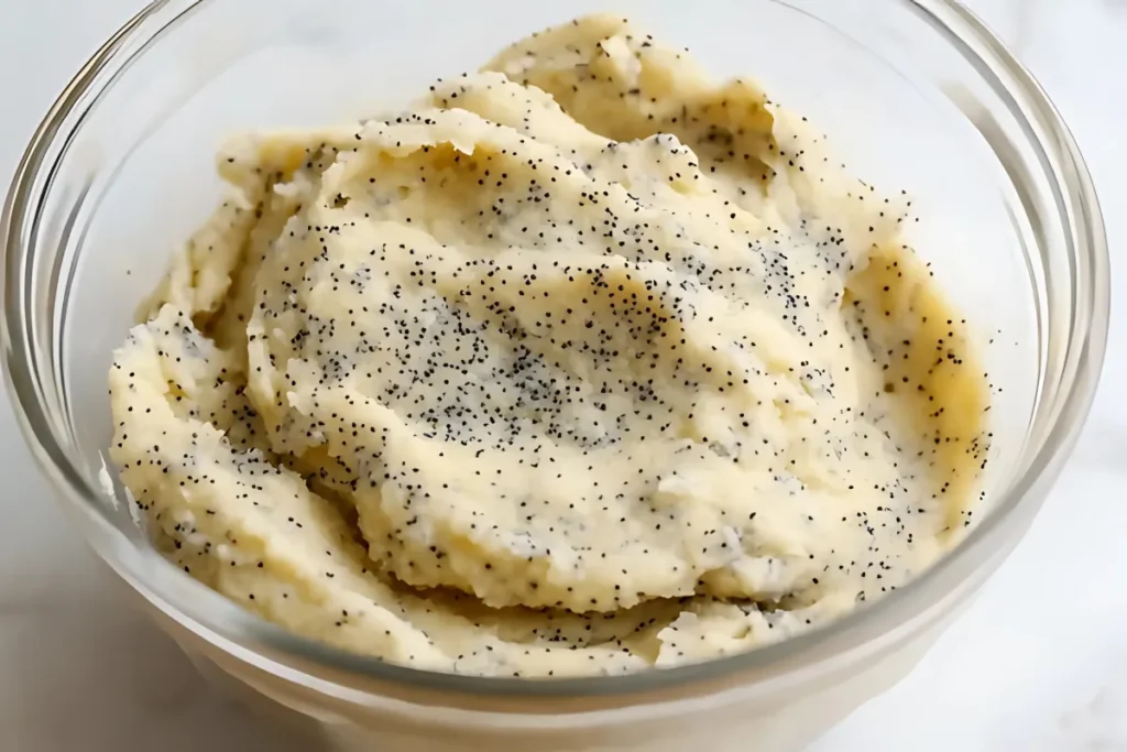 Mix the Sugar and Lemon Zest for Lemon and Poppy Seed Cookies