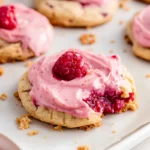 Raspberry Cheesecake Cookies Recipe