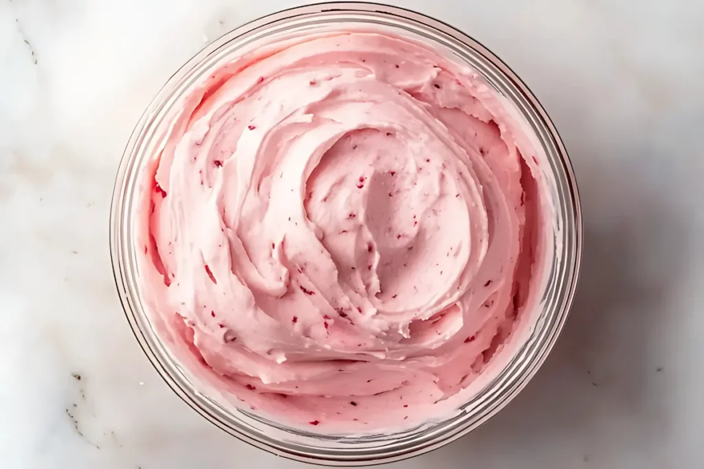 Raspberry Cheesecake Frosting