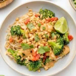 Sautéed Broccoli with Peanut Sauce Recipes