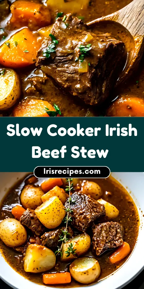 Slow Cooker Irish Beef Stew Hearty & Flavorful Comfort Food