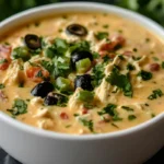 Slow Cooker Queso Chicken Dip