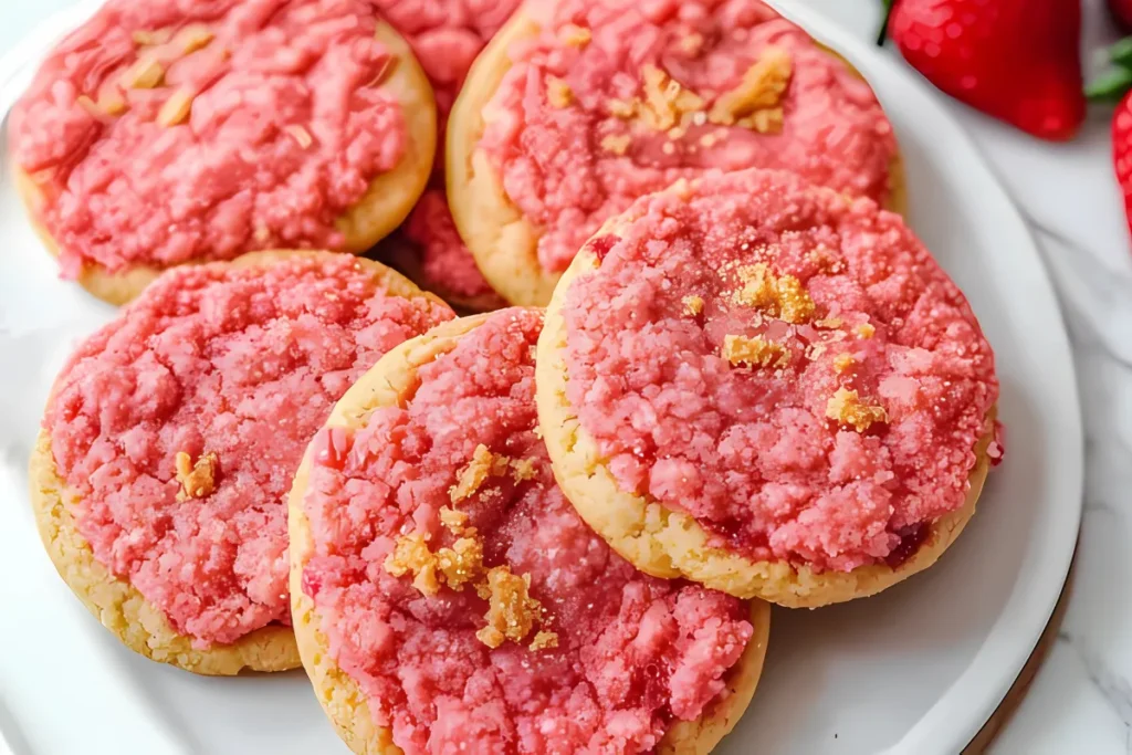 Strawberry Crunch Cookies Recipe