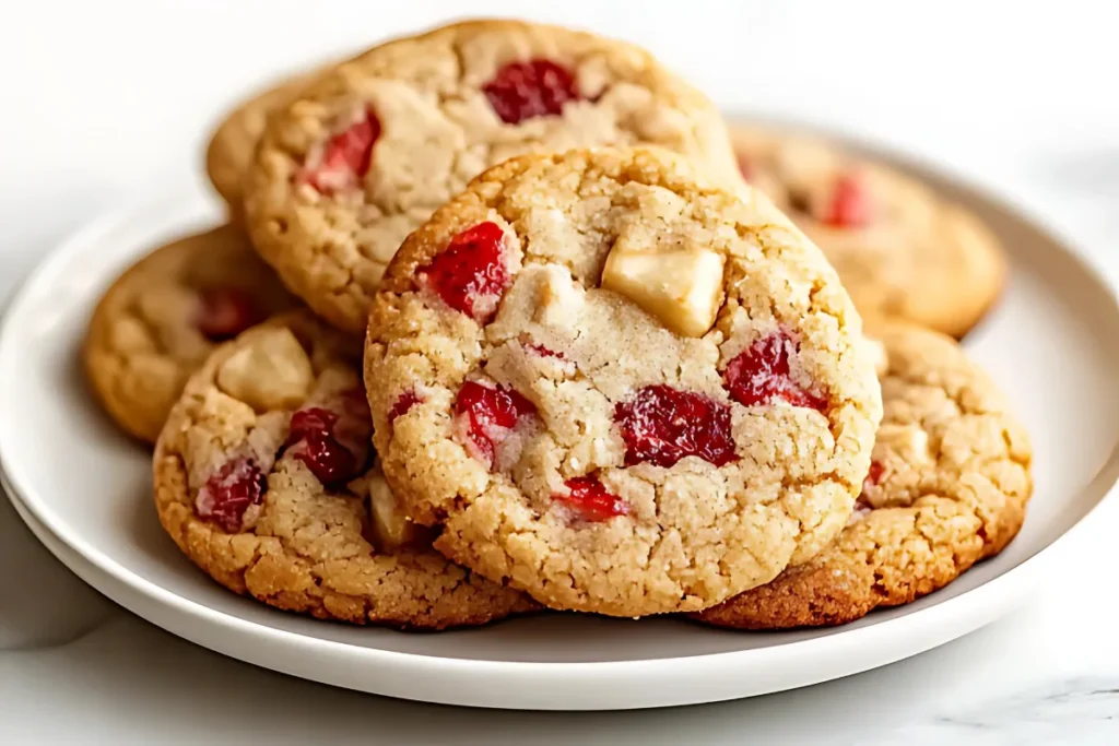 Strawberry Milk Tea Cookies