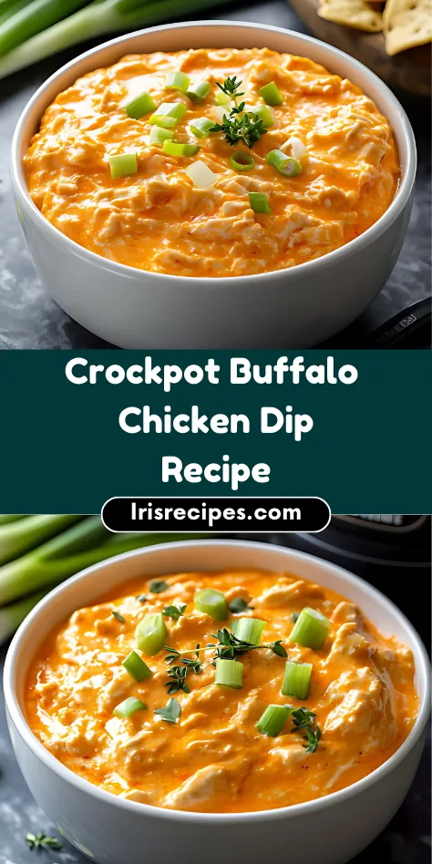 The Best Crockpot Buffalo Chicken Dip Recipe Creamy & Spicy