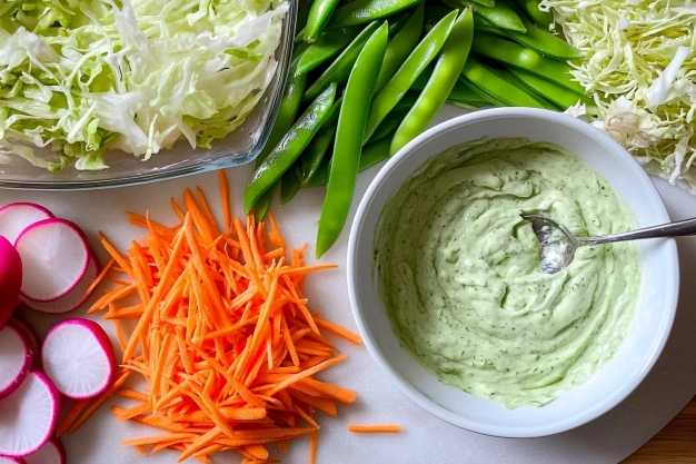 What Makes This Green Goddess Slaw Special