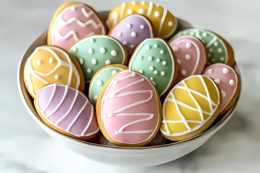 Best Easter Egg Sugar Cookies