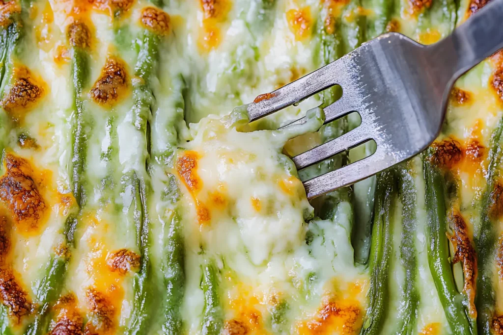 Cheesy Garlic Baked Green Beans Recipes