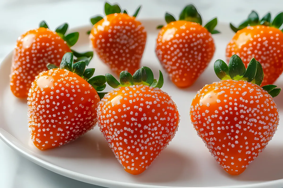 Easy Carrot Strawberries