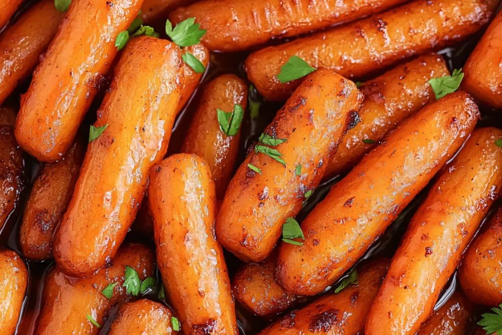 Easy Roasted Baby Carrots with Honey